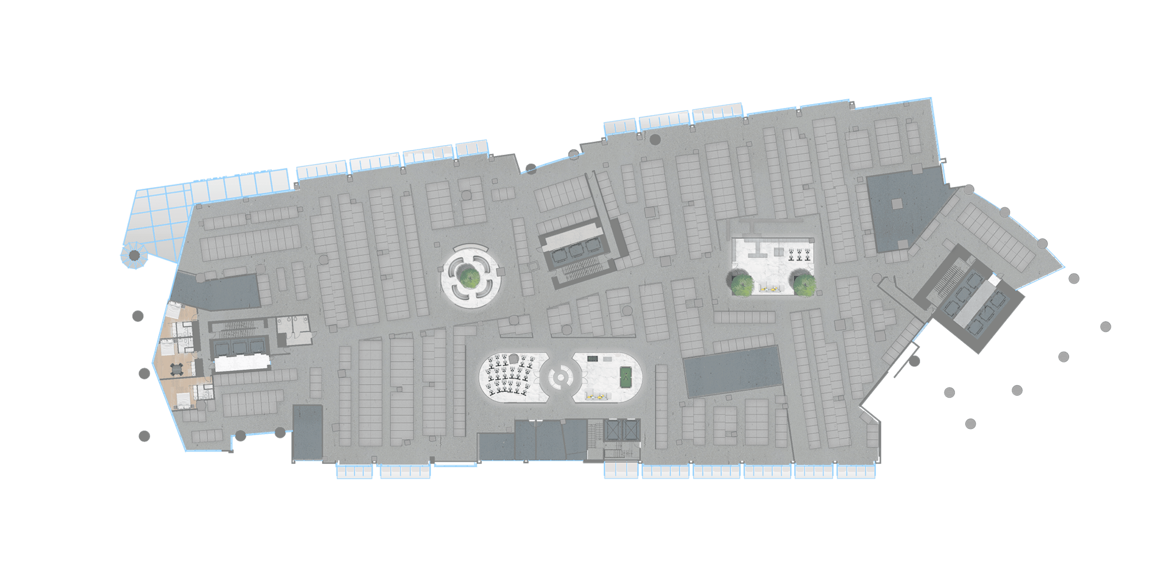 Concord Metrotown - interiors - Solarium