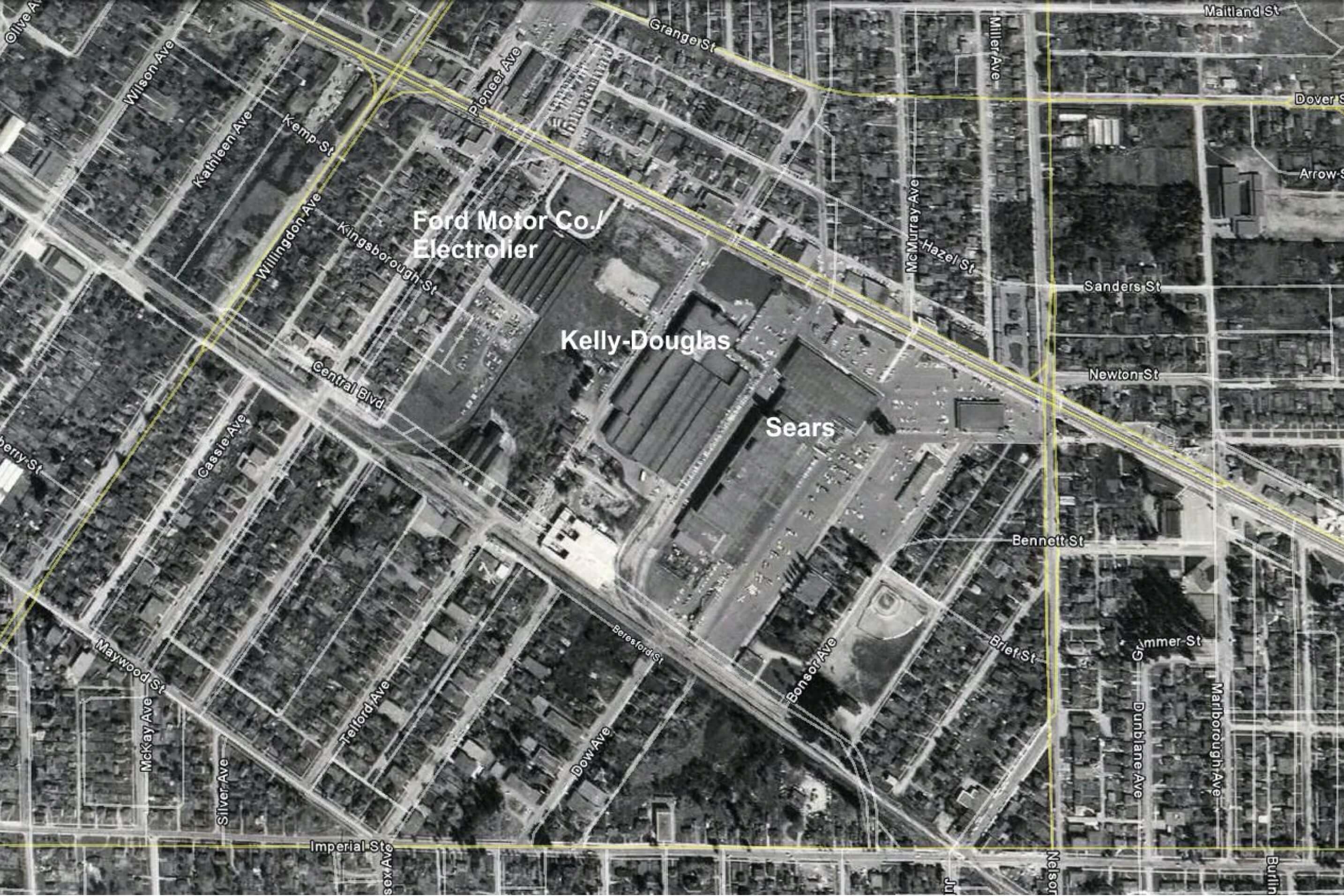 Concord Metrotown - Satellite Image 1
