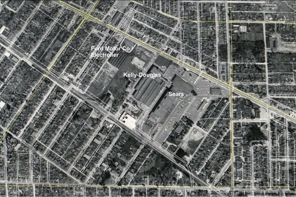 Concord Metrotown - Satellite Image 1
